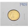 Image 1 : 1925  $ 2.5 Gold Indian Coin XF-AU Grade