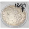 Image 1 : 1889 { vg Grade Morgan Dollar