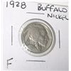 Image 1 : 1928 Buffalo Nickel  *RARE FINE GRADE*!!