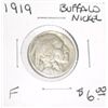 Image 1 : 1919 Buffalo Nickel RED BOOK VALUE IS $6.00 *RARE FINE GRADE*!!