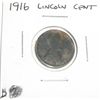 Image 1 : 1916 LINCOLN PENNY *PLEASE LOOK AT PICTURE TO DETERMINE GRADE*!!