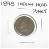 Image 1 : 1898 INDIAN HEAD PENNY *PLEASE LOOK AT PICTURE TO DETERMINE GRADE*!!