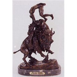 Frederick Remington "Buffalo Horse" Bronze Sculpture