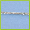 Image 2 : Genuine 16" 14k Gold-Yellow 1.3mm Oval Link Chain