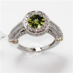 6.23g 14k White Gold Diamond Ring