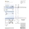 Image 2 : Diamond GIA Cert. Square 1.20 ctw K, VVS1