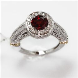 6.23g 14k White Gold Diamond Ring