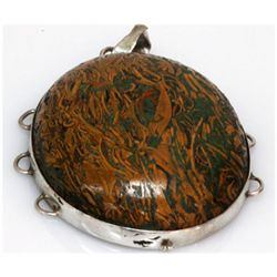 Natural 230.17 ctw Semi Precious .925 Sterling Pendant