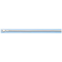 GENUINE 16" 14K ITALIAN GOLD Rd. SNAKE CHAIN