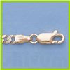Image 1 : Genuine 20" 14K Italian Gold-Yellow Rhod Figaro Chain