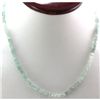 Image 2 : Aqua Marine beads 61.60 ctw Necklace