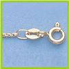 Image 1 : Genuine 16" 14k Gold-Yellow 1.2mm 8 Sided Box Chain