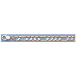 GENUINE 16" 14K ITALIAN GOLD FIGARO CHAIN