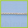 Image 2 : Genuine 16" 14k Gold-Yellow 1.5mm DC Rope Chain 3.9g