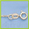 Image 1 : Genuine 16" 14k Gold-Yellow 1.2mm D/C Boston Chain
