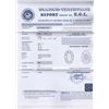 Image 2 : DIAMOND EGL CERTIFIED OVAL 2.64 CTW F, SI2