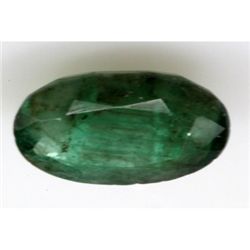 Natural 12.10 ctw African Emerald Oval