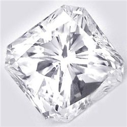 Diamond GIA Certified Square 0.51 ctw E,VVS2