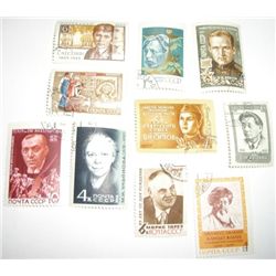 10 Total U.S.S.R. C.C.C.P RARE Stamps *10 TOTAL ALL FOR 1 MONEY*!!