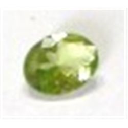 .75ct PERIDOT GEMSTONE CUT & FACETED *NICE GREEN GEMSTONE*!!