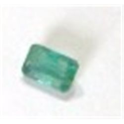 .35ct EXTREMELY RARE COLUMBIAN EMERALD GEMSTONE CUT & FACETED *NICE GREEN GEMSTONE*!!