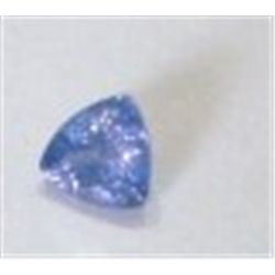 .55ct 1/2ct EXTREMELY RARE TANZANITE GEMSTONE CUT & FACETED *NICE VIOLET PURPLE GEMSTONE*!!