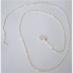 24" STERLING SILVER BOX CHAIN *BRAND NEW NEVER USED CHAIN*!!