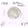 Image 1 : 1928 BUFFALO NICKEL RED BOOK VALUE IS $7.00 *RARE VERY FINE GRADE*!!
