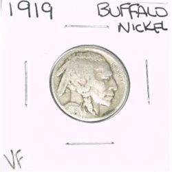 1919 BUFFALO NICKEL *RARE VERY FINE GRADE*!!