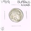 Image 1 : 1919 BUFFALO NICKEL *RARE VERY FINE GRADE*!!