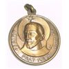 Image 1 : RELIGIOUS MEDAL PENDENT *SAINT DOMINIC - PRAY FOR US - SOLID BRASS LIKE NEW CONDITION*!!
