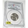 Image 1 : 2009-D *AMERICAN SAMOA* Territory Quarter RED BOOK VALUE IS $40.00 *CERTIFIED BY PCGS SATIN FINISH S