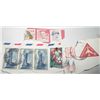 Image 1 : 10 TOTAL U.S.A. MIXTURE Stamps INCLUDING A WORLDCUP SOCCER STAMP & CRATER LAKE STAMPS *10 TOTAL ALL 