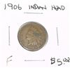 Image 1 : 1906 INDIAN HEAD RED BOOK VALUE $5.00 *FINE GRADE*!!
