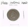 Image 1 : 1900 INDIAN HEAD *PLEASE LOOK AT PICTURE TO DETERMINE GRADE*!!