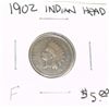 Image 1 : 1902 INDIAN HEAD RED BOOK VALUE IS $5.00 *FINE GRADE*!!