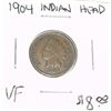 Image 1 : 1904 INDIAN HEAD RED BOOK VALUE IS $8.00 *RARE VERY FINE GRADE*!!