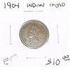 Image 1 : 1904 INDIAN HEAD RED BOOK VALUE IS $10.00 *RARE EXTRA FINE-30 HIGH GRADE*!!