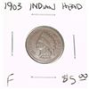 Image 1 : 1903 INDIAN HEAD RED BOOK VALUE IS $5.00 *FINE GRADE*!!