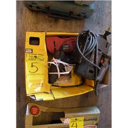 tool shop drill, glue gun, carftsman jigsaw