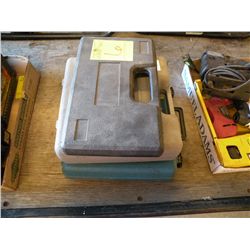 tap & die set, [2] cordless drills