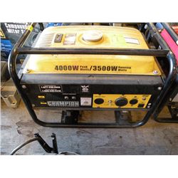 Champion 3500 watt generator
