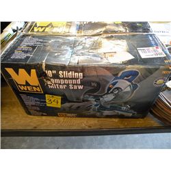 Wen 10" sliding compound mitre saw