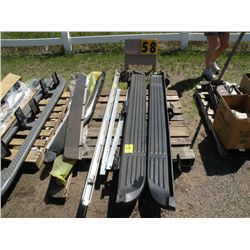 pallet w/bed rails, runing board