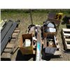 Image 1 : pallet w/floor jack, mirrors, CB radios