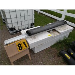 pick-up tool box, tonneau cover off Ford 250