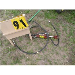 hydraulic cylinder w/hose