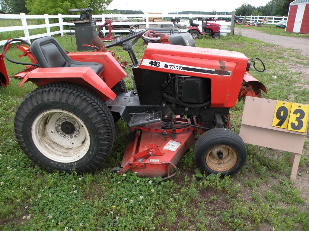 IR Case 448 Hydrive lawn tractor- Runs unable to verify vin