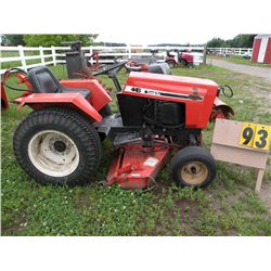 IR Case 448 Hydrive lawn tractor- Runs   unable to verify vin