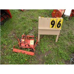 quick hitch, 3 pt hitch for Hydrive 448